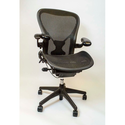 342 - HERMAN MILLER AERON CHAIR, by Bill Stumpf and Don Chadwick, 114cm at tallest, size C.