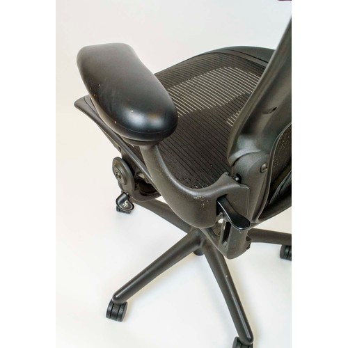 342 - HERMAN MILLER AERON CHAIR, by Bill Stumpf and Don Chadwick, 114cm at tallest, size C.