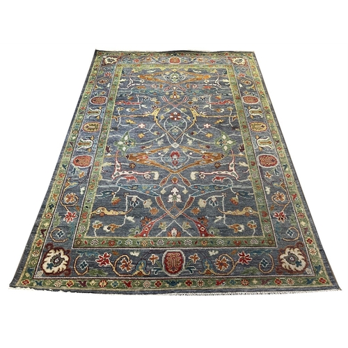 71 - FINE CONTEMPORARY GAROUS DESIGN CARPET, 278cm x 182cm.