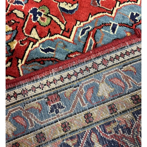 76 - VINTAGE MAHAL CARPET, 357cm x 245cm.