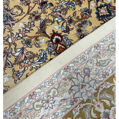 86 - QUM DESIGN CARPET, 295cm x 190cm.