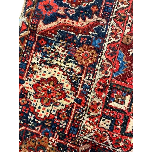 107 - ANTIQUE HERIZ CARPET, 330cm x 250cm.