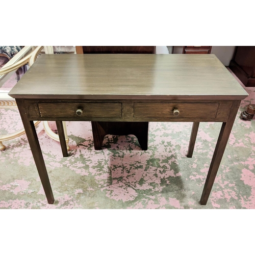 259 - OKA SIDE TABLE, 101cm W x 50cm D x 78cm H.