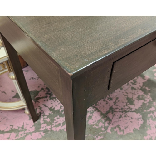 259 - OKA SIDE TABLE, 101cm W x 50cm D x 78cm H.