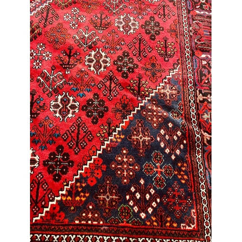 122 - PERSIAN JOSHAGAN CARPET, 355cm x 245cm.