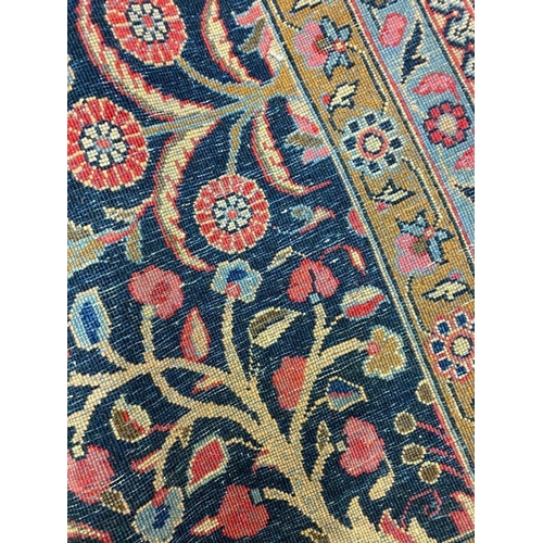 132 - KASHAN TREE OF LIFE CARPET, 360cm x 250cm.