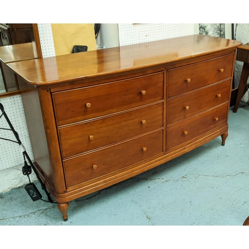 303 - WILLIS & GAMBIER CHEST OF DRAWERS, 160cm x 52cm x 90cm.