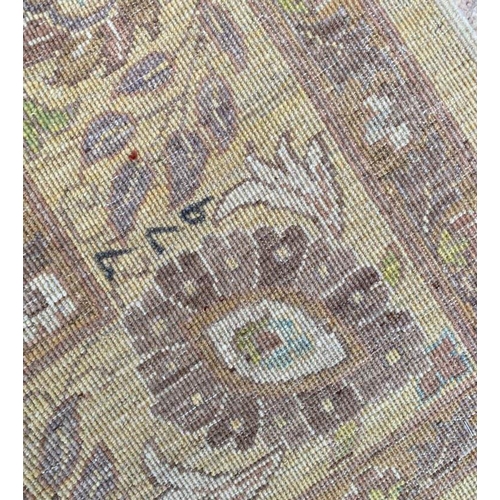 90 - SULTANABAD CARPET, 290cm x 210cm.