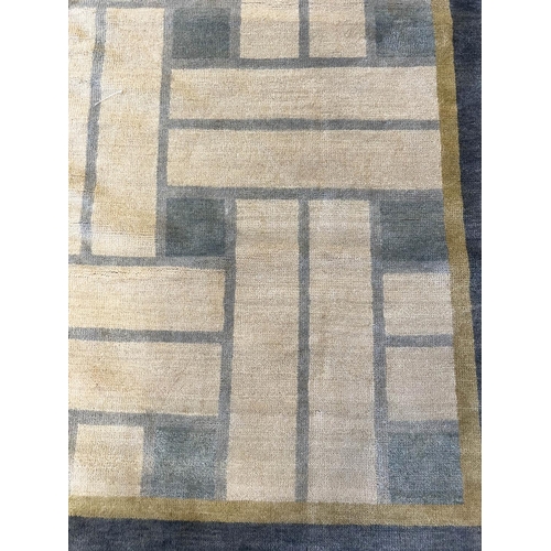 99 - CONTEMPORARY INDIAN CARPET, 369cm x 294cm.