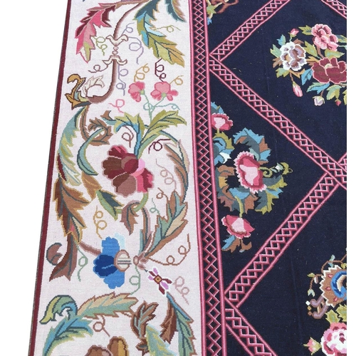 123 - FINE SAVONNERIE DESIGN NEEDLEPOINT CARPET, 600cm x 404cm.