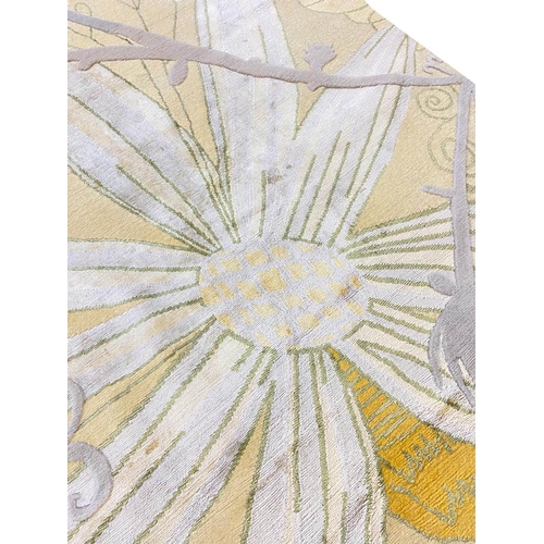 124 - THE RUG COMPANY CARPET, 346cm x 236cm, Vivienne Westwood design, silk and wool.