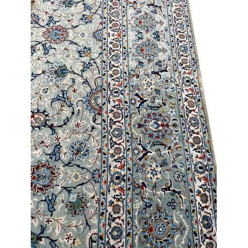 127 - FINE PERSIAN KURK KASHAN CARPET, 450cm x 320cm.