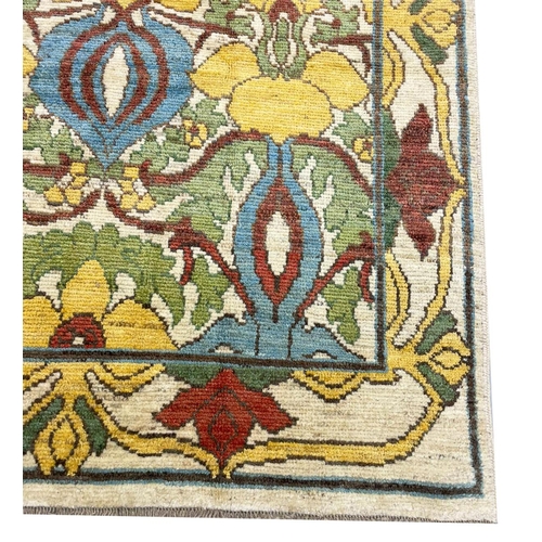 141 - C. F. A. VOYSEY DESIGN RUG, 207cm x 160cm.