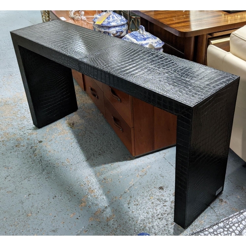 309 - FENDI CONSOLE TABLE, 140cm x 35cm x 72cm.