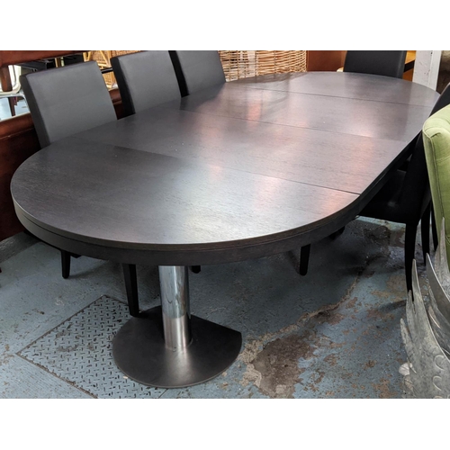 328 - LIGNE ROSET CRAFT DINING TABLE BY DELO LINDO, 250cm x 131cm x 74cm, extendable design.