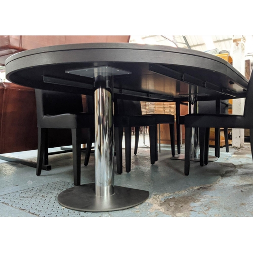 328 - LIGNE ROSET CRAFT DINING TABLE BY DELO LINDO, 250cm x 131cm x 74cm, extendable design.