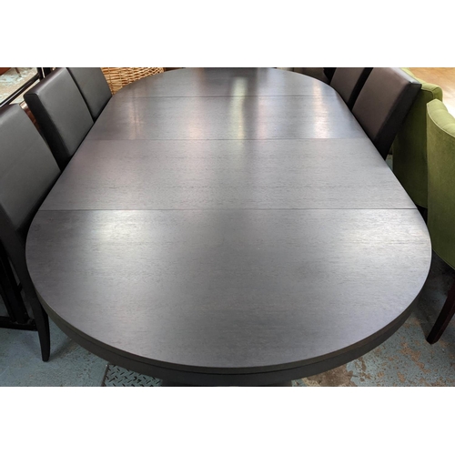 328 - LIGNE ROSET CRAFT DINING TABLE BY DELO LINDO, 250cm x 131cm x 74cm, extendable design.