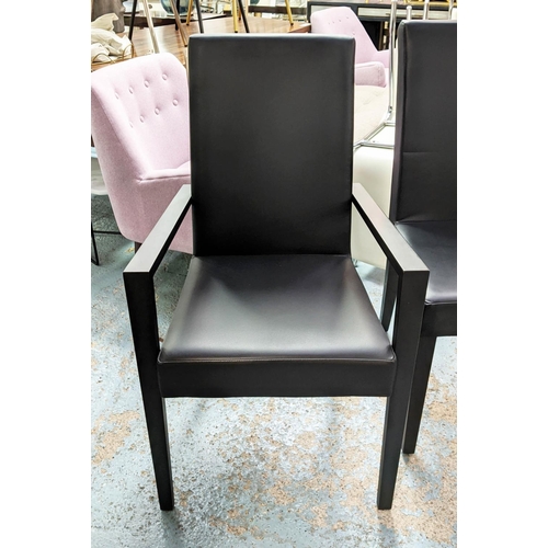 329 - LIGNE ROSET DINING CHAIRS, a set of eight, 100cm H. (8)