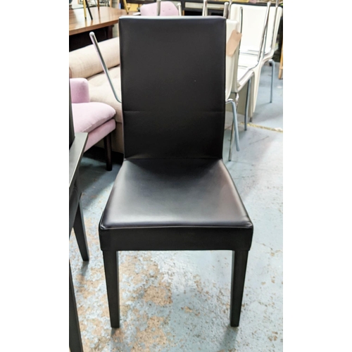 329 - LIGNE ROSET DINING CHAIRS, a set of eight, 100cm H. (8)