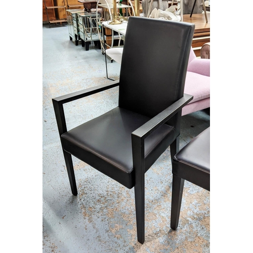 329 - LIGNE ROSET DINING CHAIRS, a set of eight, 100cm H. (8)