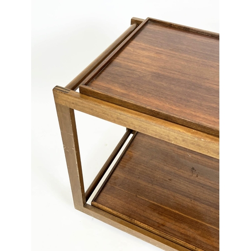 336 - CASSINA 762 SERVING TROLLEY BY TRESOLDI AND SALVIATI, 80cm x 45cm x 59cm, vintage 1960s.