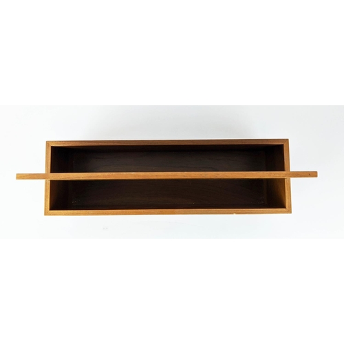 34 - LINLEY DESK ACCESSORIES, including; writing surfaces, a pair, 59cm x 46cm and letter rack, 35cm x 12... 