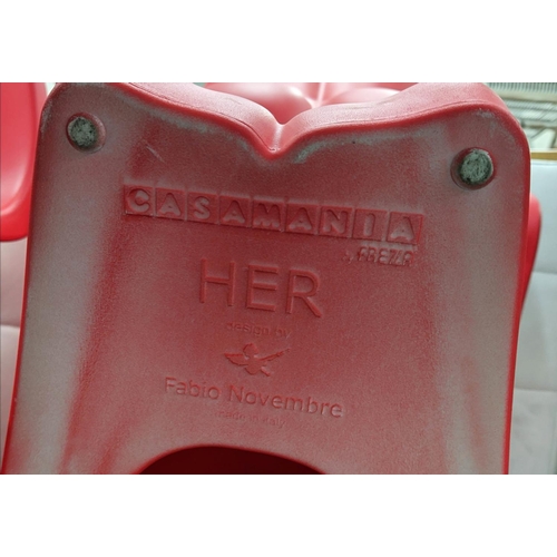 357 - CASAMANIA HER CHAIRS, a pair, by Fabio Novembre, 86cm H approx. (2)