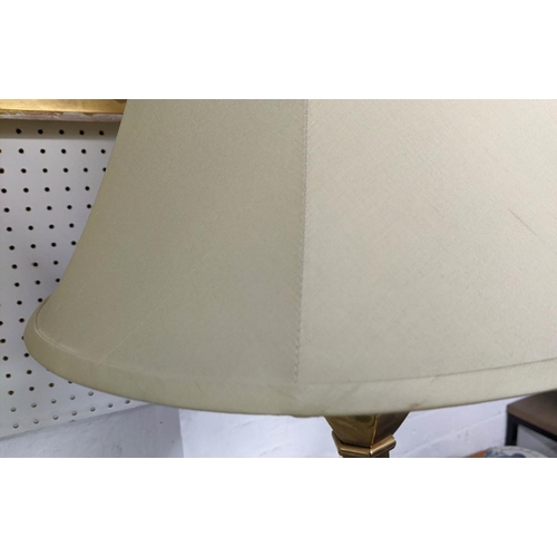 358 - VAUGHAN TABLE LAMPS, overall height 80cm, a pair with shades. (2)