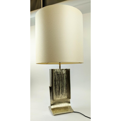 362 - MAISON CHARLES ETRIER TABLE LAMP, by Felix Agostini, with shade, 72cm H.