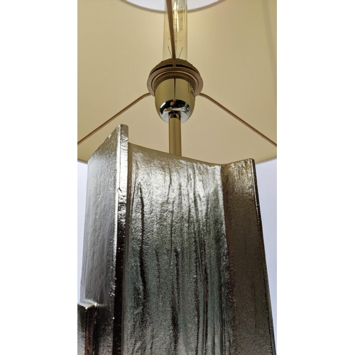 362 - MAISON CHARLES ETRIER TABLE LAMP, by Felix Agostini, with shade, 72cm H.