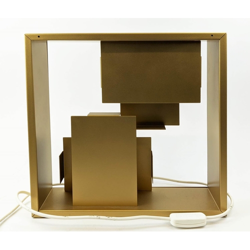 376 - ARTEMIDE FATO TABLE LAMP, by Gio Ponti, 35cm x 10cm x 36cm.