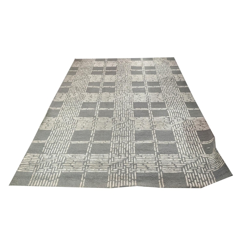 313 - WILLIAM YEOWARD FOR DEIGNERS GUILD MADIRA STEEL CARPET, 200cm x 300cm.