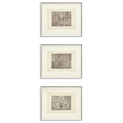 86 - OSKAR HAEBLOR, Studies for Decoration lithographs, 57cm x 69.5mg, framed.