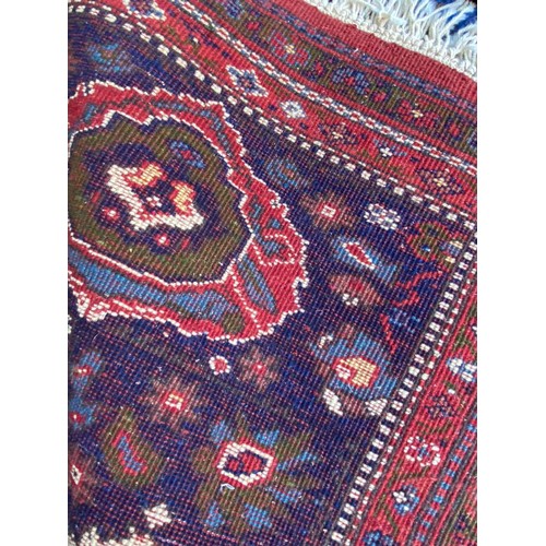 105 - TURKISH OUSHAK CARPET, 390cm x 310cm.