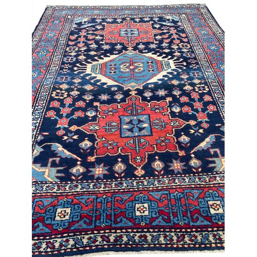 108 - KARAJA DESIGN RUG, 186cm x 137cm.