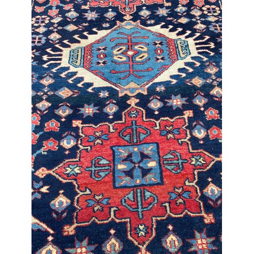 108 - KARAJA DESIGN RUG, 186cm x 137cm.