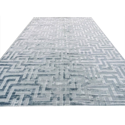 117 - CONTEMPORARY ART DECO DESIGN CARPET, 370cm x 270cm.