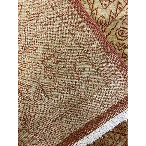 118 - JOSHAGAN DESIGN CARPET, 384cm x 270cm, rare golden feed.