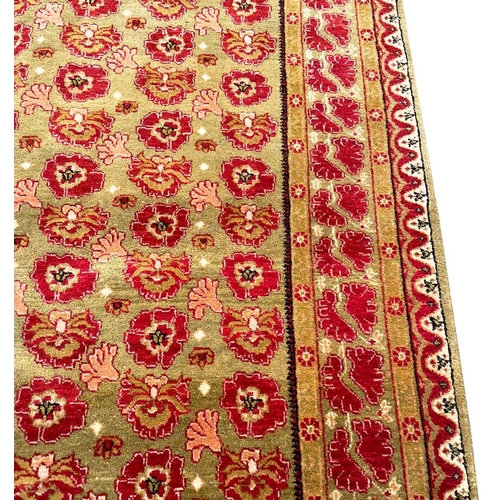 126 - ARTS AND CRAFTS DESIGN CARPET, 273cm x 181cm.