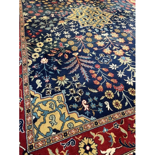 133 - INDIAN AGRA CARPET, 350cm x 250cm.