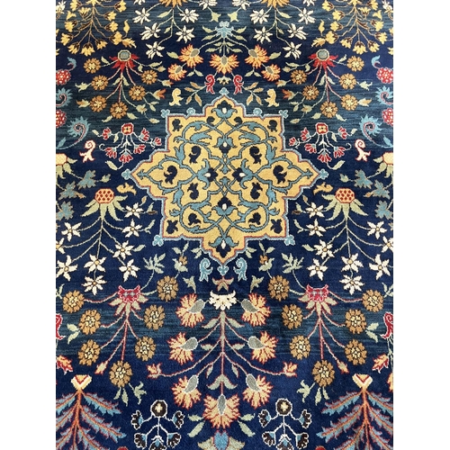 133 - INDIAN AGRA CARPET, 350cm x 250cm.