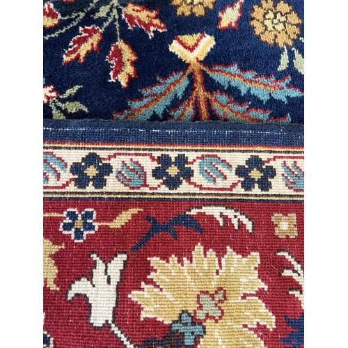 133 - INDIAN AGRA CARPET, 350cm x 250cm.