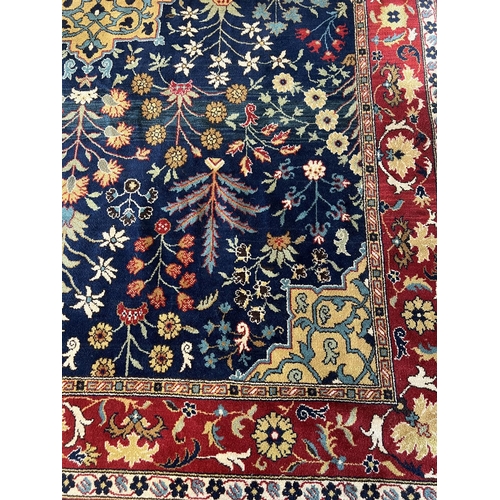 133 - INDIAN AGRA CARPET, 350cm x 250cm.