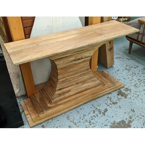 308 - OKA SANGKAT CONSOLE TABLE, 130cm x 40.5cm x 76cm.