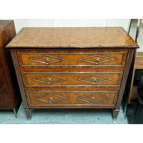 315 - THEODORE ALEXANDER HERMITAGE COLLECTION CHEST OF DRAWERS, 98cm x 46.5cm x 84cm.