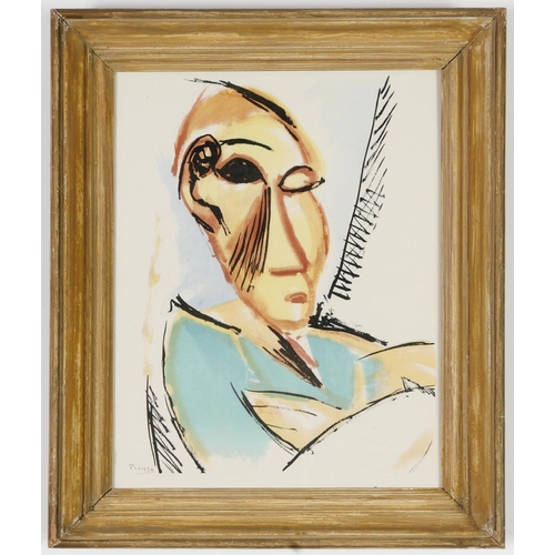 96 - PABLO PICASSO, Study for Demoiselles D'Avignon, Pochoir and lithograph, Suite: 15 drawings, 1946 Alb... 