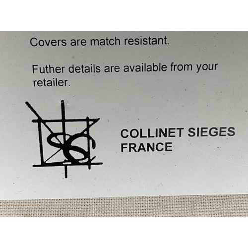 339 - COLLINET SIEGES OLYMPE CHAIRS, a set of twelve, by Pascal Waroquier, 49cm W. (12)