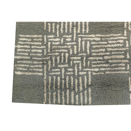 382 - WILLIAM YEOWARD FOR DESIGNERS GUILD MADIRA STEEL CARPET, 200cm x 300cm.