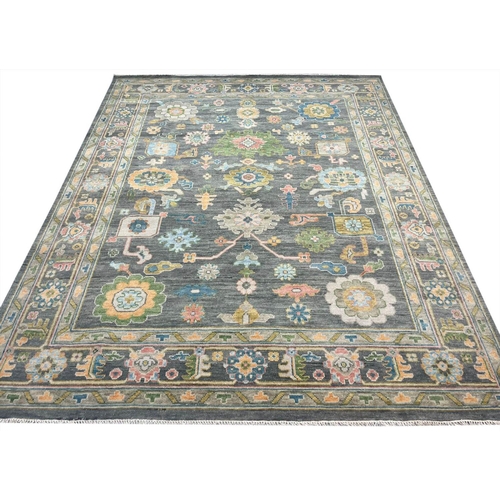 205 - CONTEMPORARY SULTANABAD DESIGN CARPET, 302cm x 244cm.