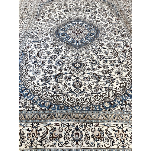 223 - PERSIAN NAIN CARPET, 400cm x 292cm.